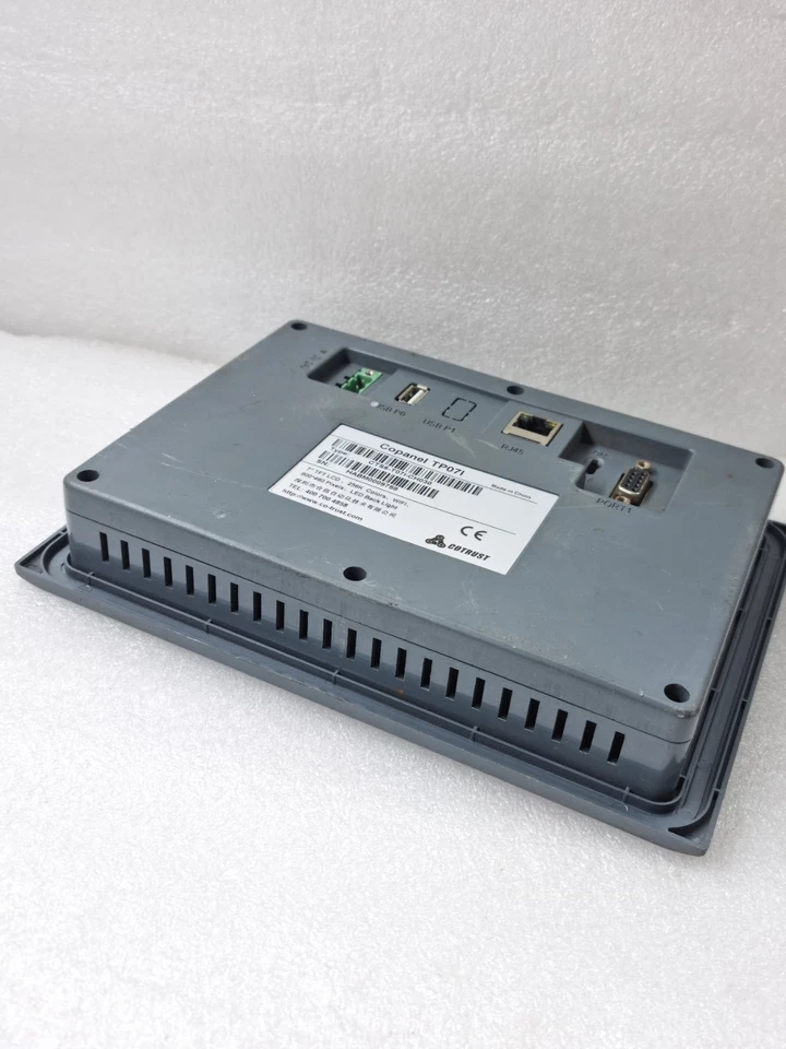 Used Working COTRUST COPANEL TP07I CTS6-T07I-CH030 7" TFT LCD HMI